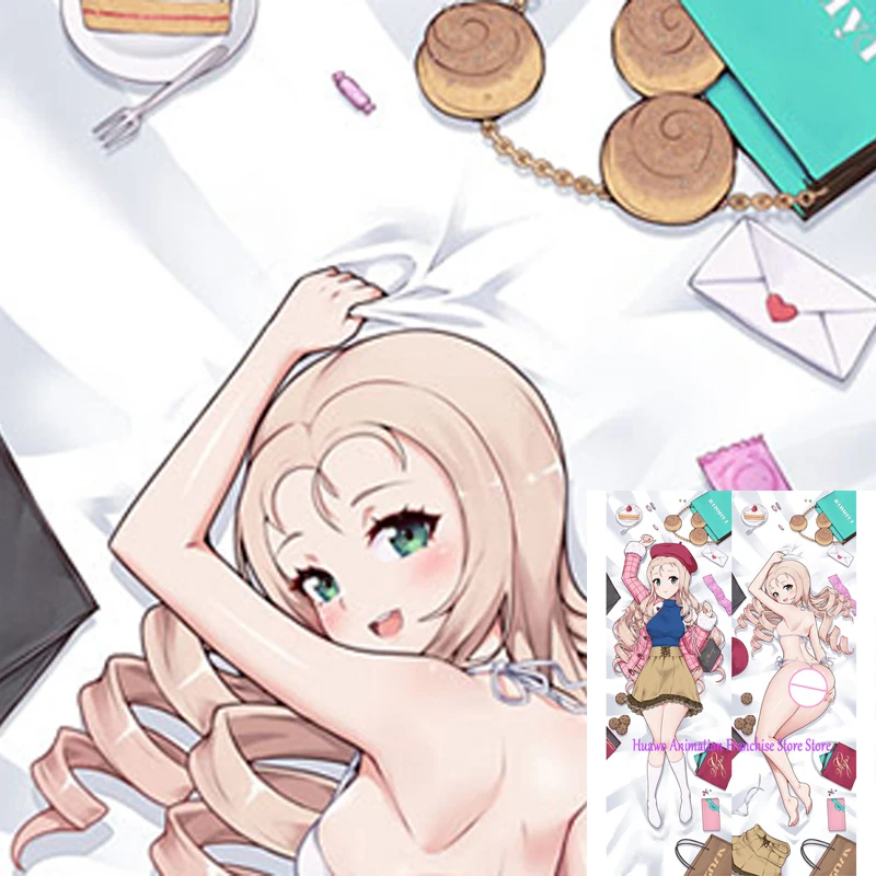 

Anime Dakimakura Pillow Marie 2-Side Print Pillowcase Hugging Body Cushion Cover Otaku Waifuristmas Decoration
