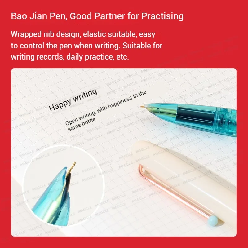 قلم حبر ريترو محدود من KACO "Coca-Cola"، طرف متخصص من EF Nib، قلم ملون للكتابة والخط والقرطاسية عالية الجودة #4