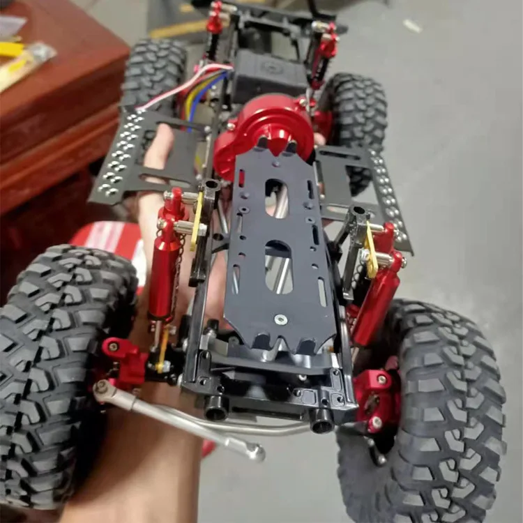 Modified dual shock mount multi-color for 1:8 1:10 SCX10 TRX4 TRX6 RC climbing remote control car upgrade components