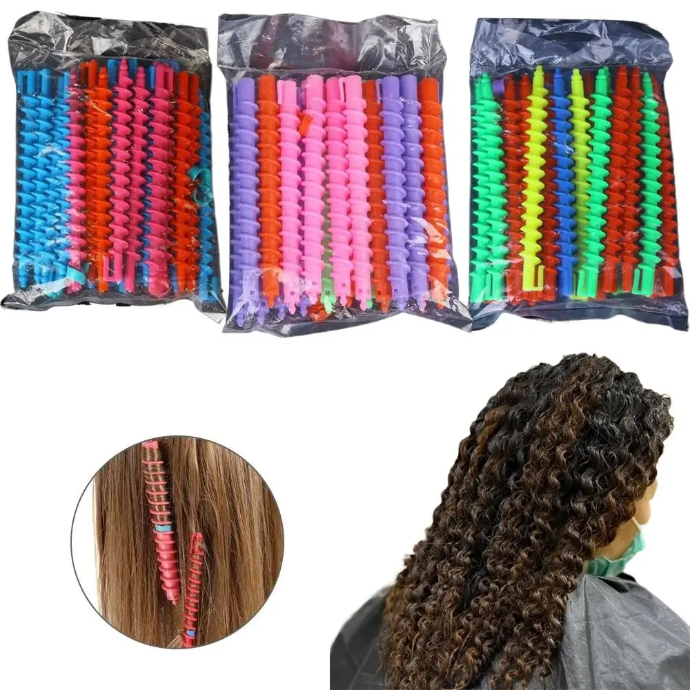 Profession elle Spirale Kunststoff Dauerwelle Stick multifunktion ale DIY Magie lockige Haar Roller Welle Haar Locken wickler Frauen Dame Mädchen