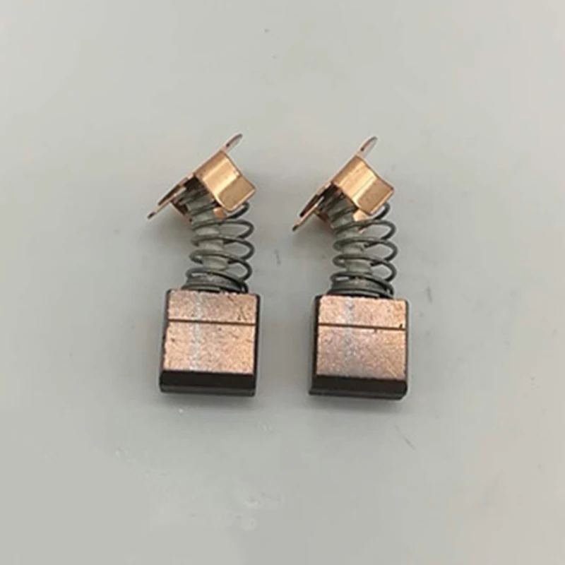 Set Suku Cadang Aksesori Elektrik Sikat Karbon Pengganti Tahan Aus 2 Buah untuk CB-441 7X11X11 DTW450 DSS611 DSS610