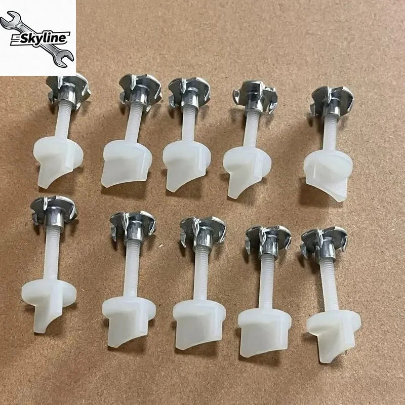 10pcs 4mm or 5mm or 6mm Nylon Screw Hand Screw For Model Aircraft DIY RC Plane Airplane Gas PlanePart