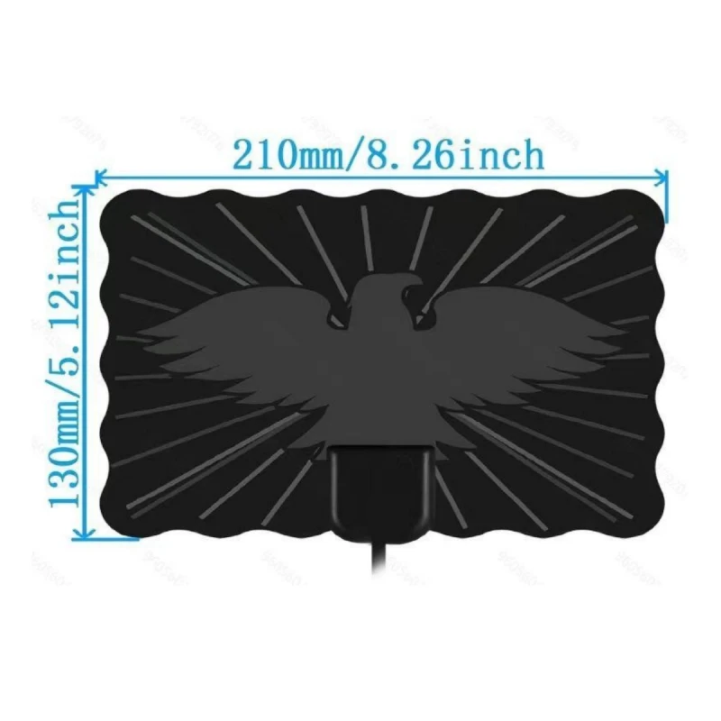 2026 New Eagle Design 4K, 1080p Indoor Digital TV Terrestrial Antenna Mini HDTV Antenna DVB-T 2 Antennas
