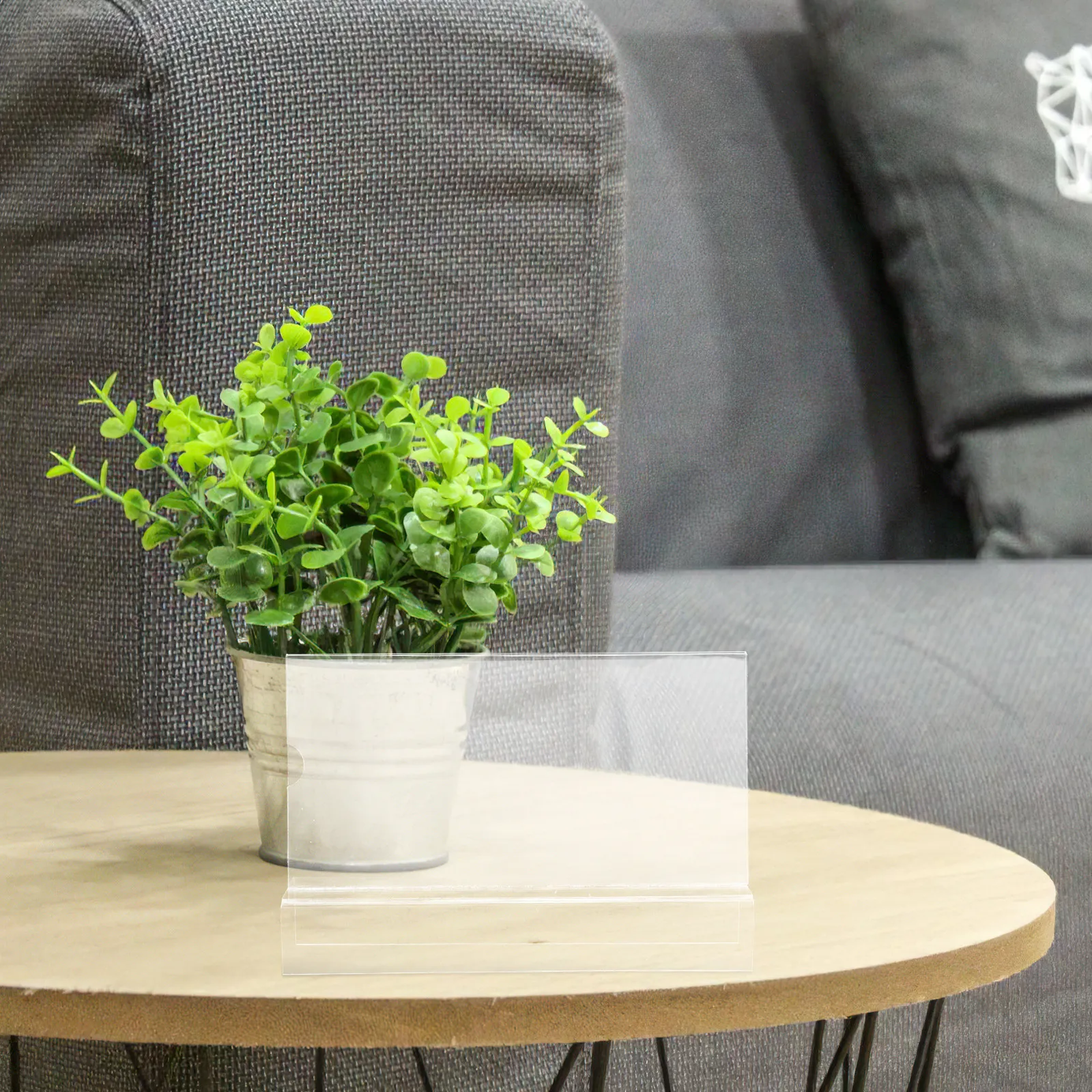 

Акриловая подставка для табличек с именами, прозрачный вертикальный держатель для настольных вывесок для рабочих мест, офисов, торговых палаток, мероприятий, фуд-бушетов, ценников