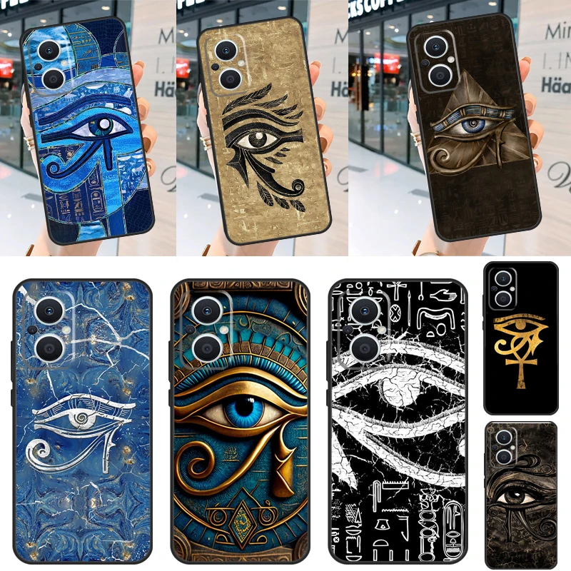 Egyptian Eye of Horus Art Case For OPPO Reno 8T 3 4 5 6 7 8 Lite 2Z 4Z 5Z OPPO Find X3 Neo X2 X5 Lite X6 Pro Cover