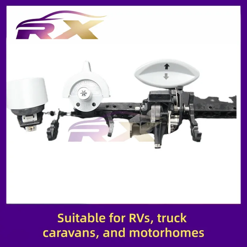 Adequado para rv caravana motorhome grammer 90.6 alça tripla assento de carro montagem controle mão direita caminhão auto resistente 1145718