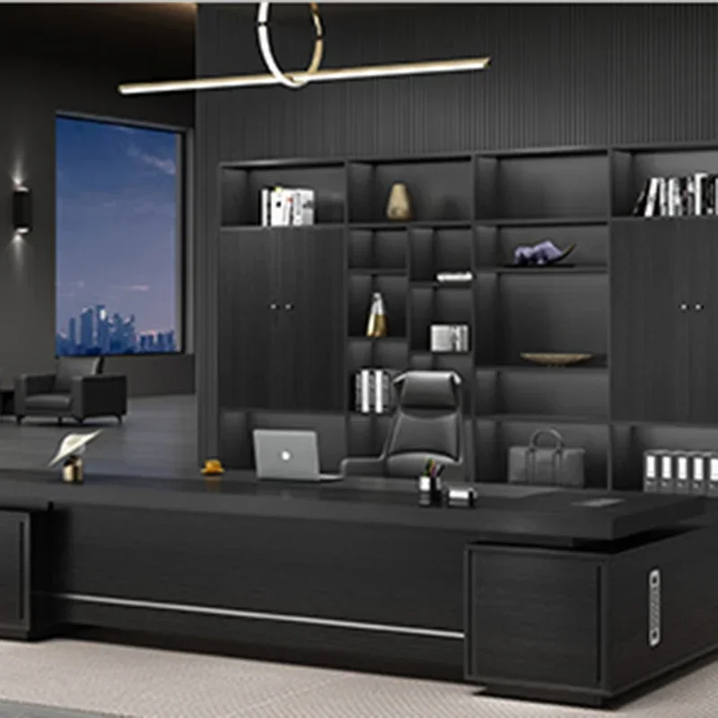 미적 감각이 돋보이는 임원용 책상 전문가용 좌석 책상 침실용