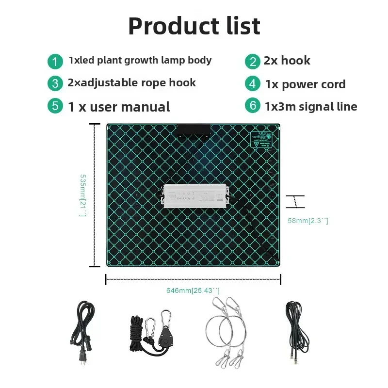 400 واط لوحة رقيقة جدا led نمو النبات ضوء زراعة خيمة عبر الحدود ضوء النبات الداخلي لوحة الكم 301hevo