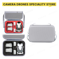 Handheld Storage Bag Mini 4 Pro RC 2/RC N2 Carrying Case PU Hard Shell Shoulder Bag for DJI Mini 4 Drone Accessories