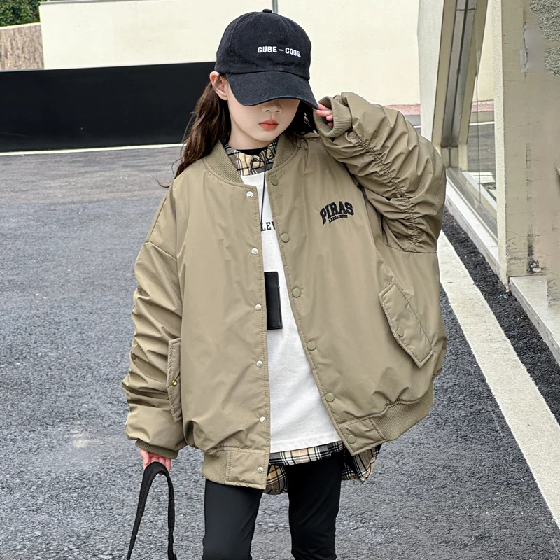 

2025 spring and autumn men's and women's same children's clothing high-quality baseball clothing