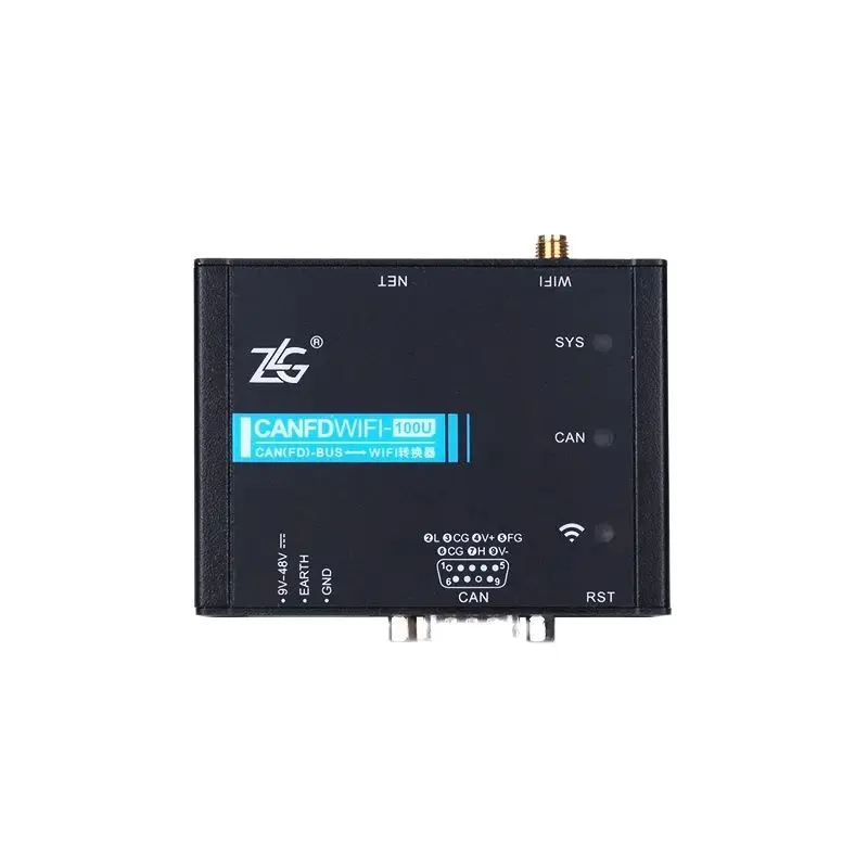 Zlg canfd zu wifi neue energie auto industrie qualität hoch leistung wifi zu canfd bus konverter canfd analyzer CANFDWIFI-100U