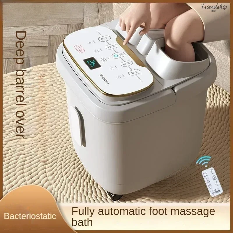 

Foot Soaking Bucket Electric Automatic massage Heating Constant temperature Highand deep over calf Foot wash Household footbaths