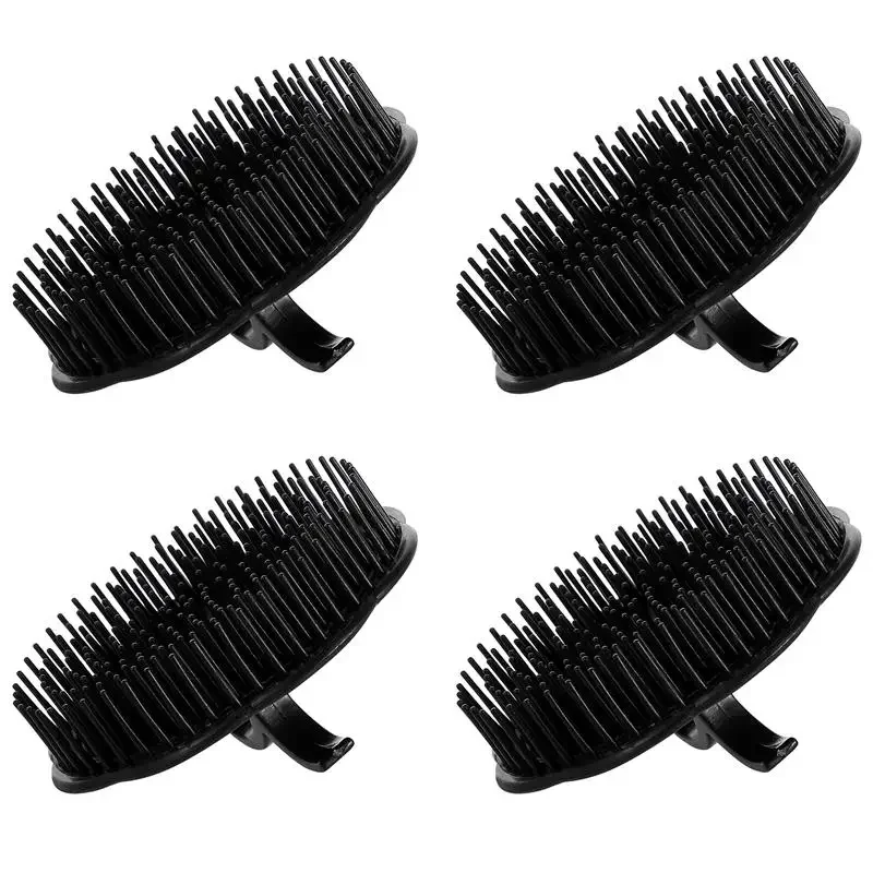 1pcs Hair Shampoo Brush Head Scalp Massage Comb Hair Washing Comb Bath Shower Cleaning Brush Salon Hairdressing Tool