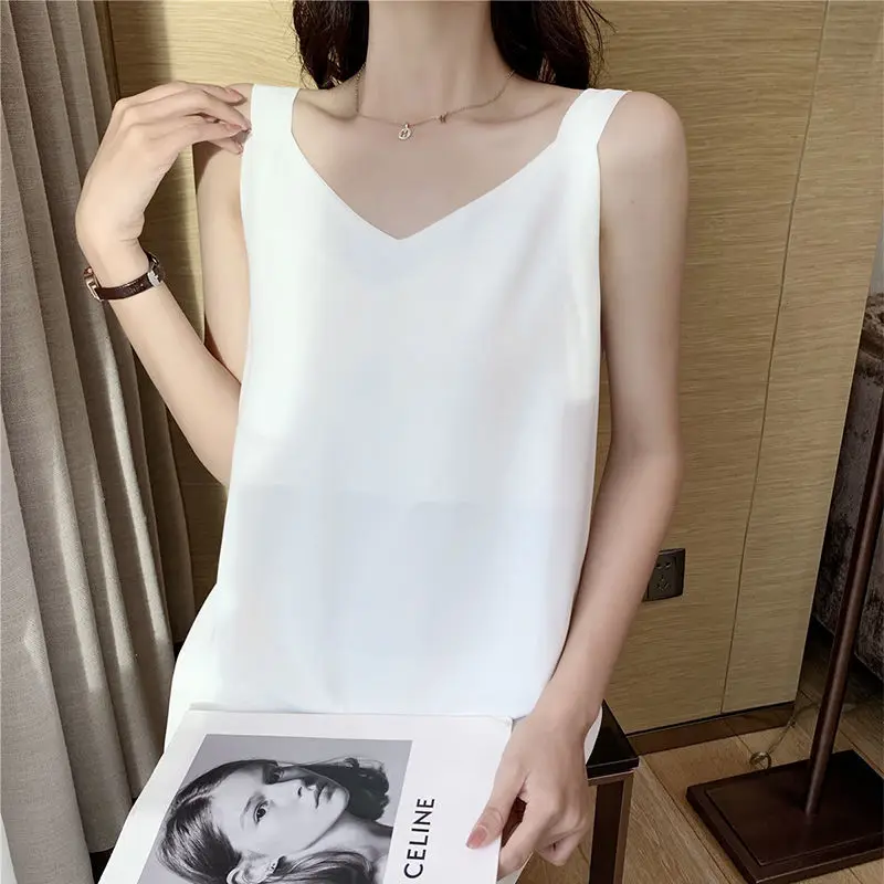 

Summer new chiffon suspender dress