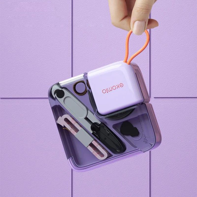 Sewing Box Set Portable and Multifunctional Hand Sewing Storage Box  Mini Travel Household Sewing Box Set Sewing Kit