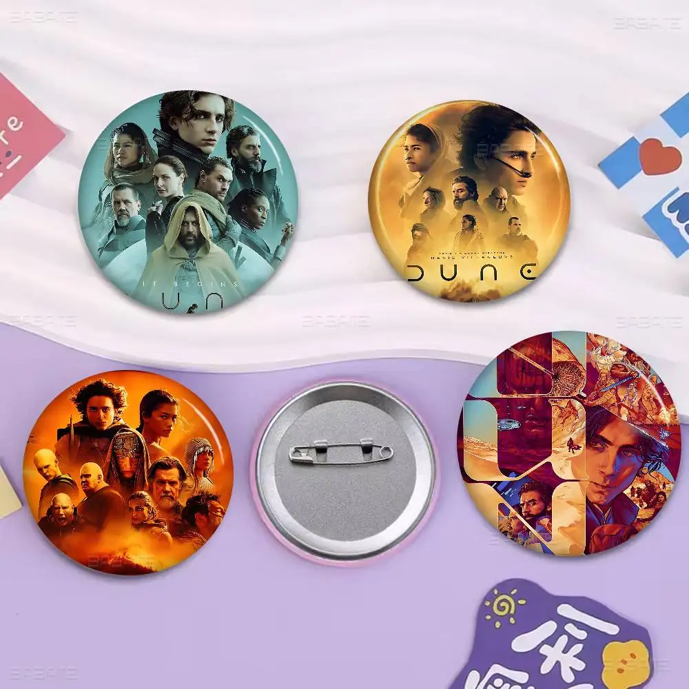 الكلاسيكية الخيال العلمي سلسلة D-Dune فيلم أنيمي زر دبوس بروش اليدوية للملابس الكرتون شارة ظهره الديكور والمجوهرات #1