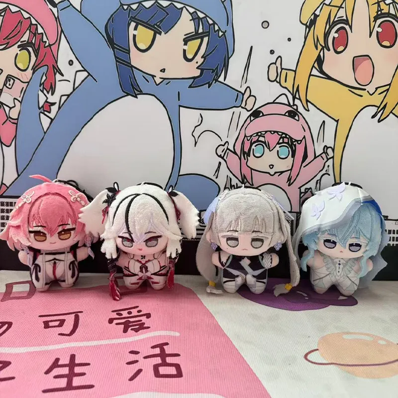 

Плюшевая игрушка-брелок 10 см по аниме-игре Wuthering Waves: Мягкая хлопковая кукла-морская звезда Джинси Чанли, подарок для фанатов