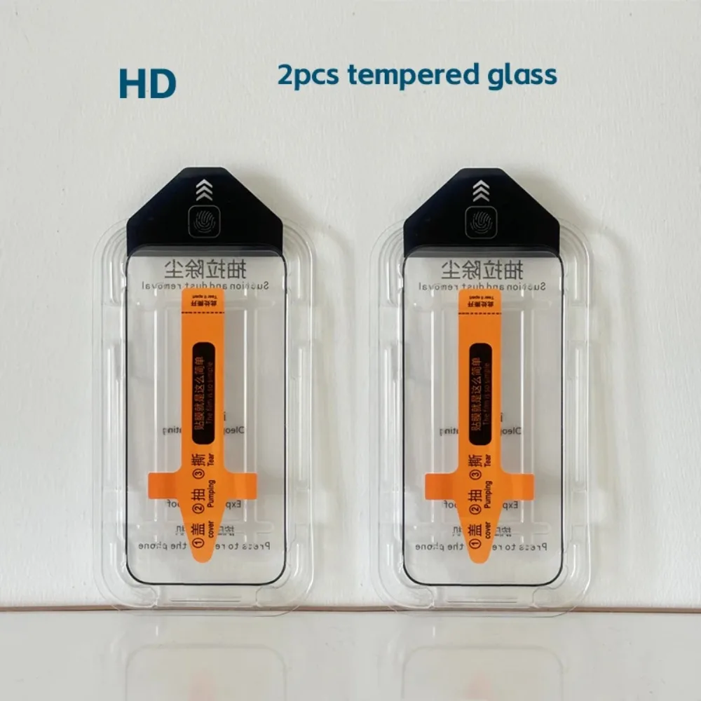 

2pcs Dust Free Tempered Glass for Realme Note 70T 60 60X 50 Narzo 80X 80 Lite 70 Pro/Turbo 70X N61 Screen Protector