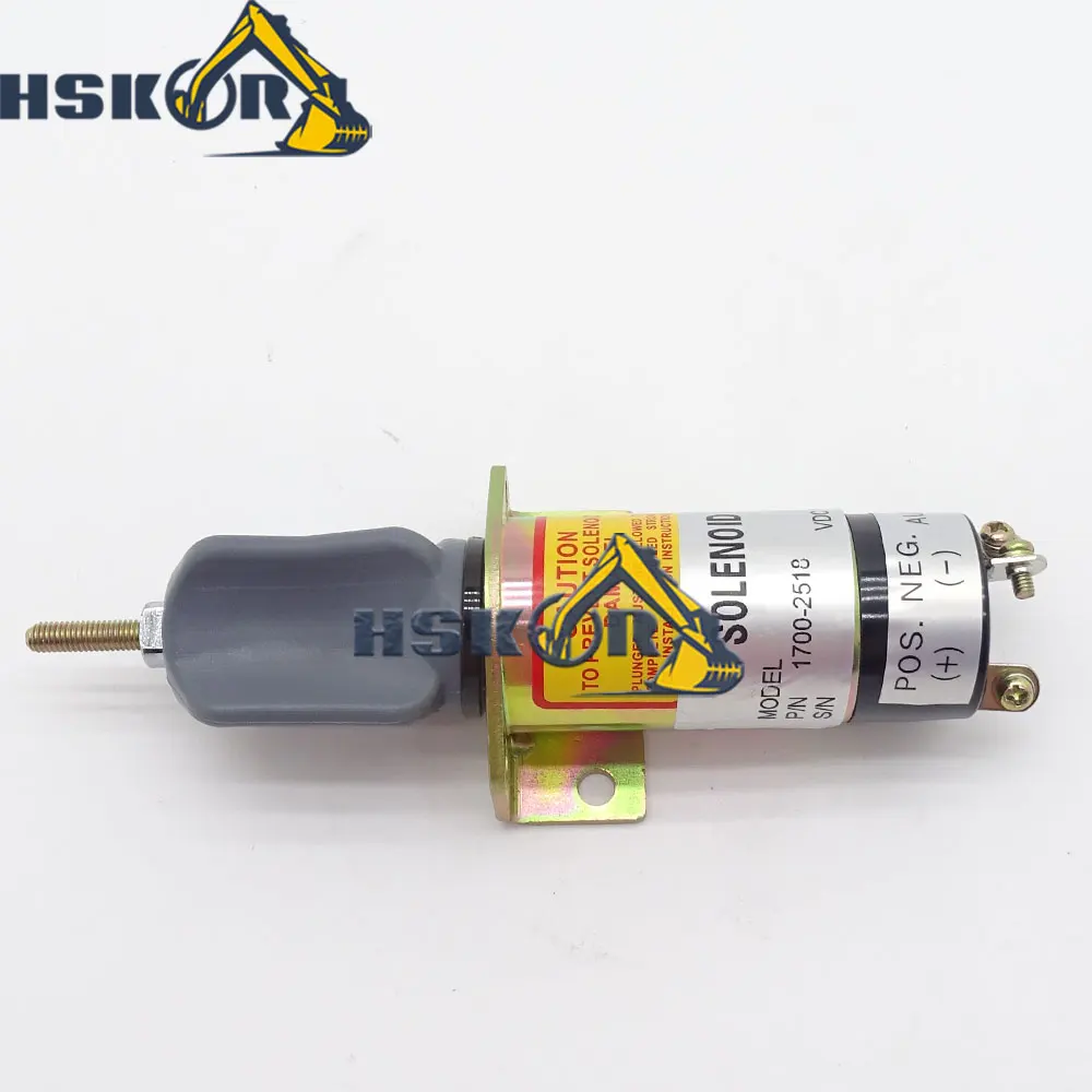 

1700-2518 1751-12E2U2B1A Соленоид остановки дизельного топлива 12 В для Woodward