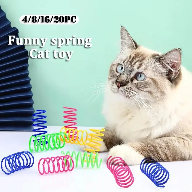 Large Cat Spring Toy - Cartoka