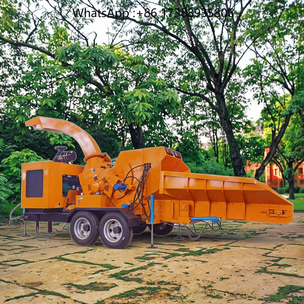 Hot Sales Heavy Duty Electric Motor  Small Cheap Garden Branch Shredder Wood Chipper Machine