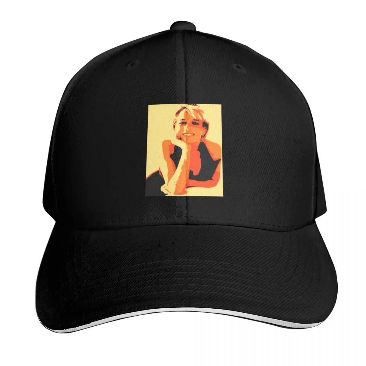 

Princess Diana - Pop Art Baseball Cap designer cap foam party Hat Vintage Sunscreen Women's Hats For The Sun Men's
