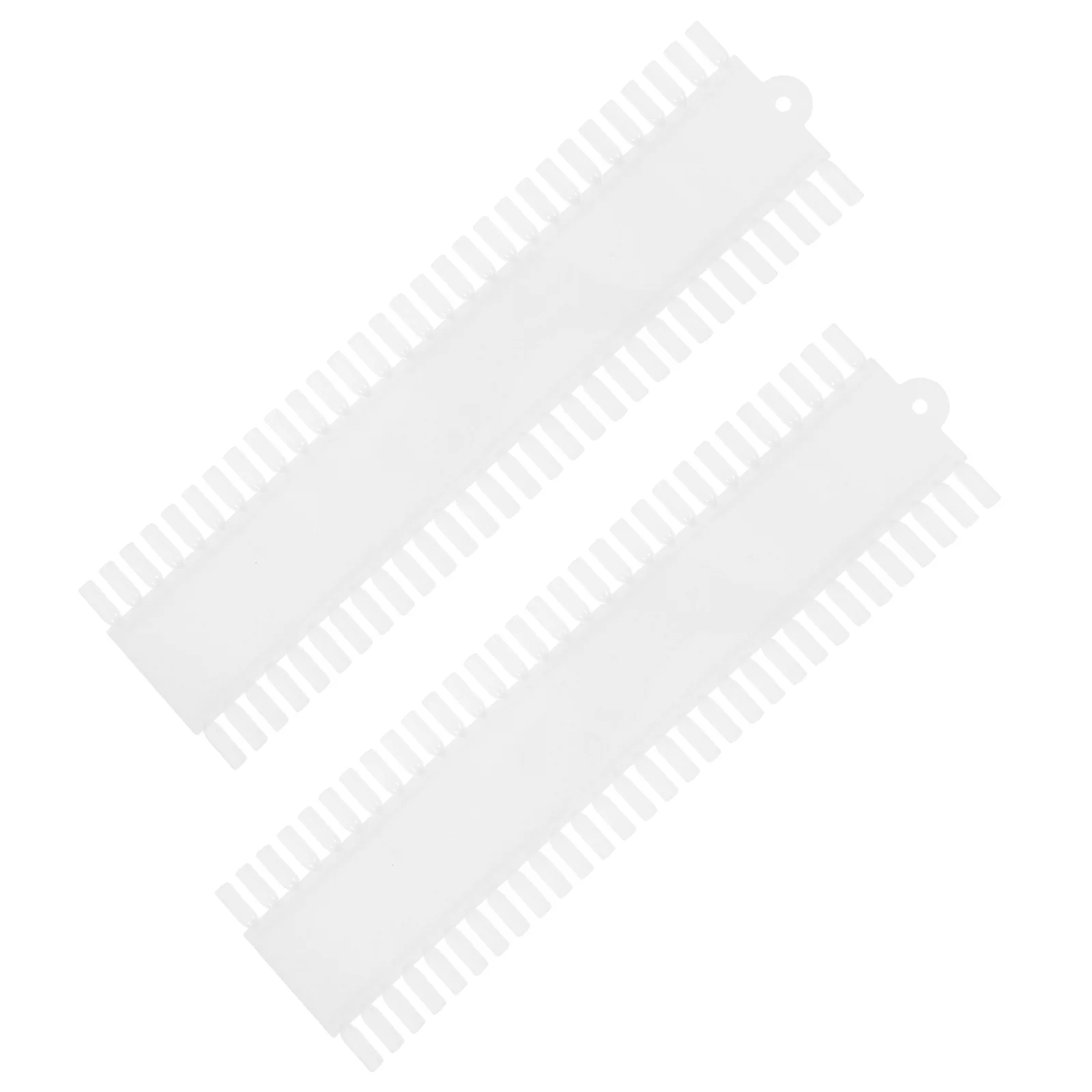 

2Pcs Nail Polish Painting Display Board Beige Durable Nail Art Practice Tool for Salon School Personal Use Supplies