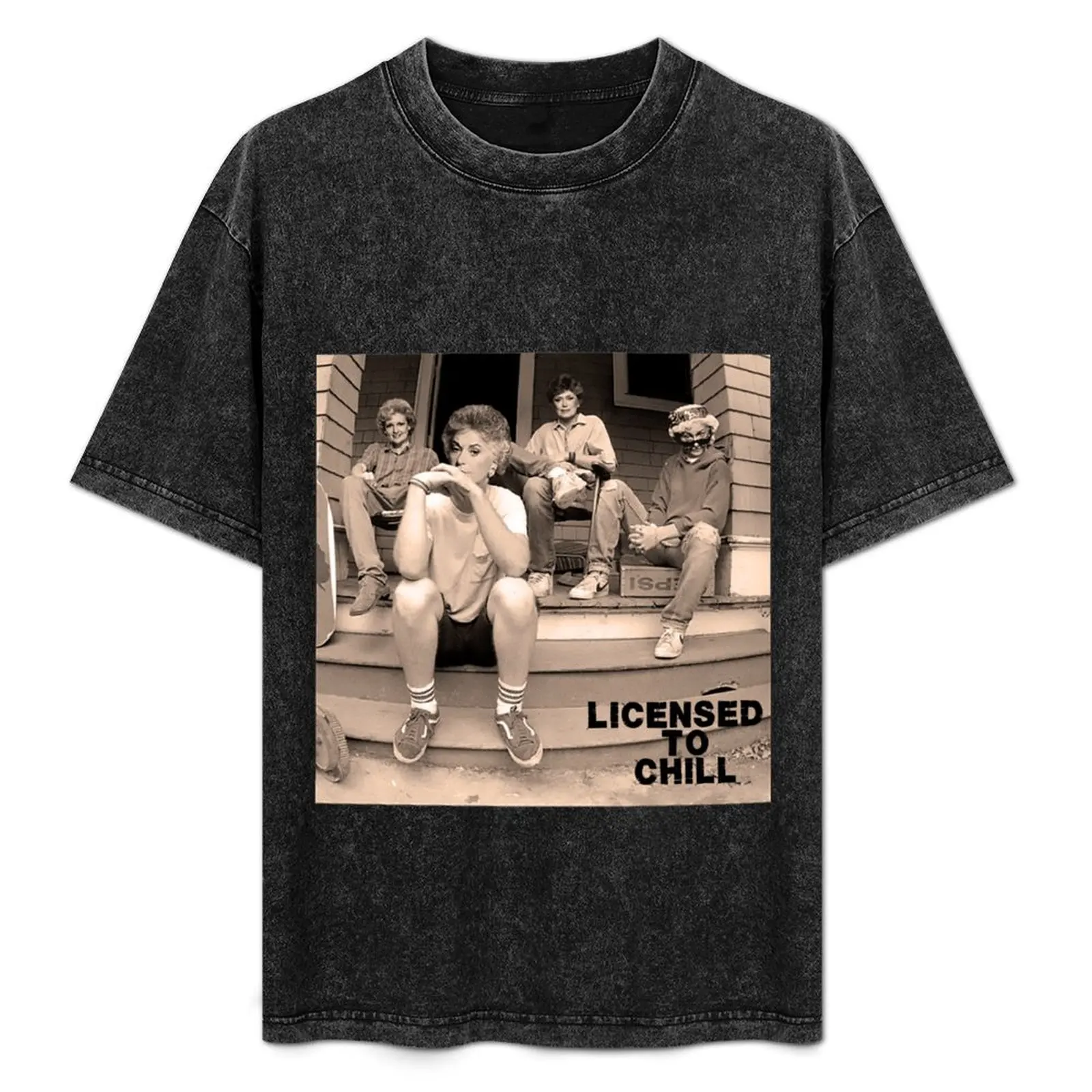 

Golden Girls: License to Chill T-Shirt Plus Size Outdoor Casual Top