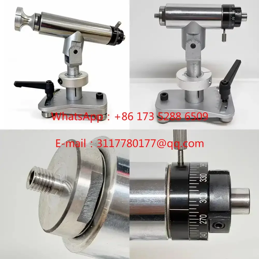 WAP01  Precision angle grinding and circular brushing for watch case backs - Watch Repair Tool Turret Holder