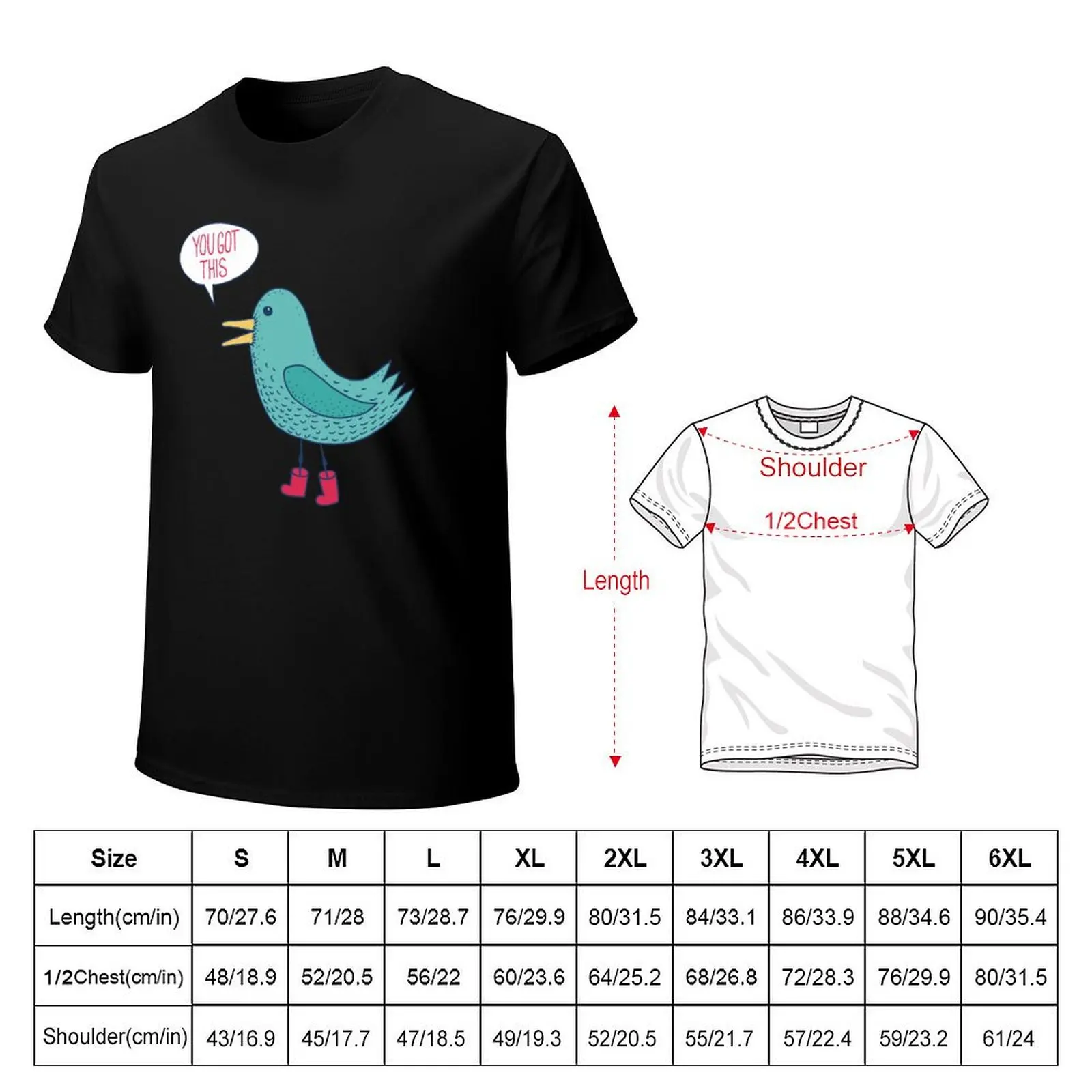 Emotional Support Duck T-Shirt cotton t shirt man T-Shirt