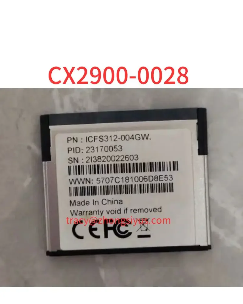 Used CF card, CX2900-0028,4G