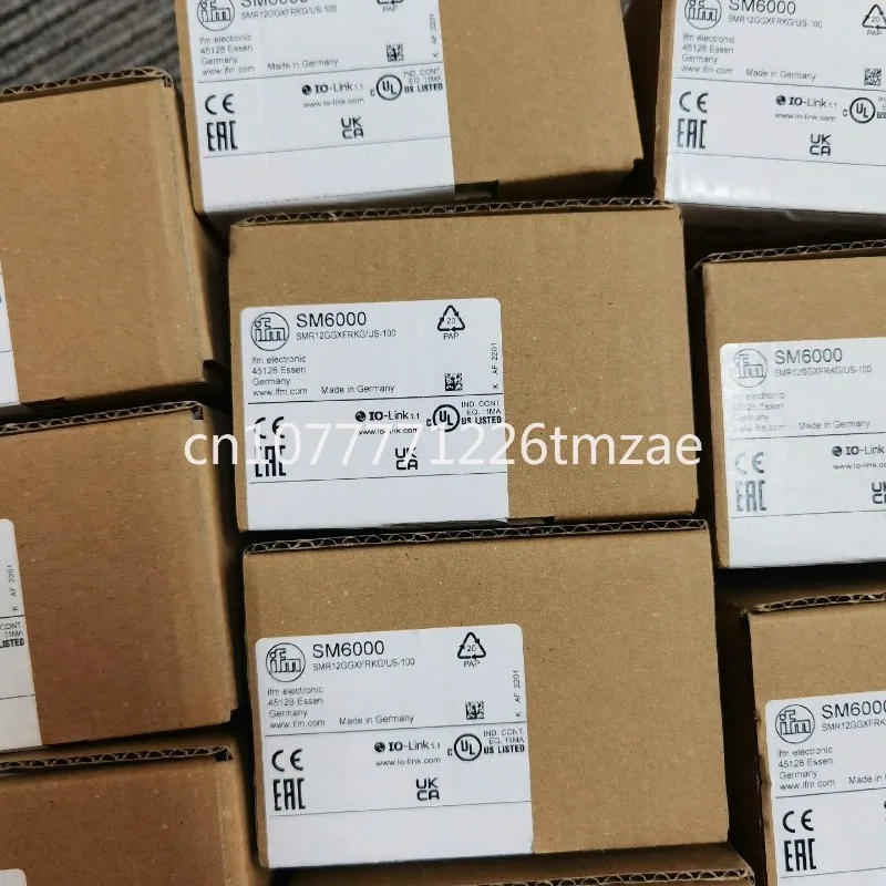 

IFM Magnetic Induction Flowmeter Sm6000 Smmr12ggxfrkg/US-100 1 Piece Brand New & Original