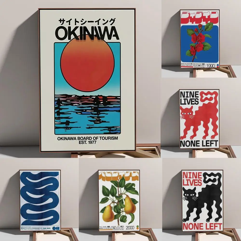 

Open Your Mind Wall Art Poster Prints Oil Painting Mural Living Room Home Decoration Party Evening Cover