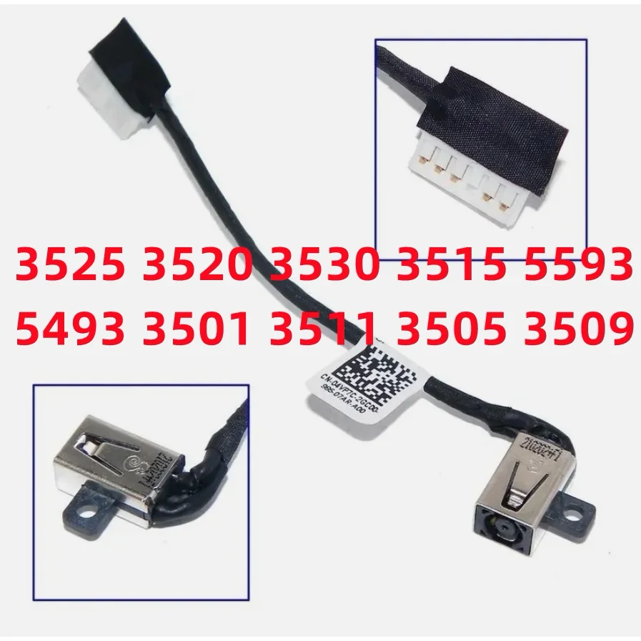 Suitable for inspiron 3525 3520 3501 3511 3530 3535 3515 power charging interface connector 04vp7c