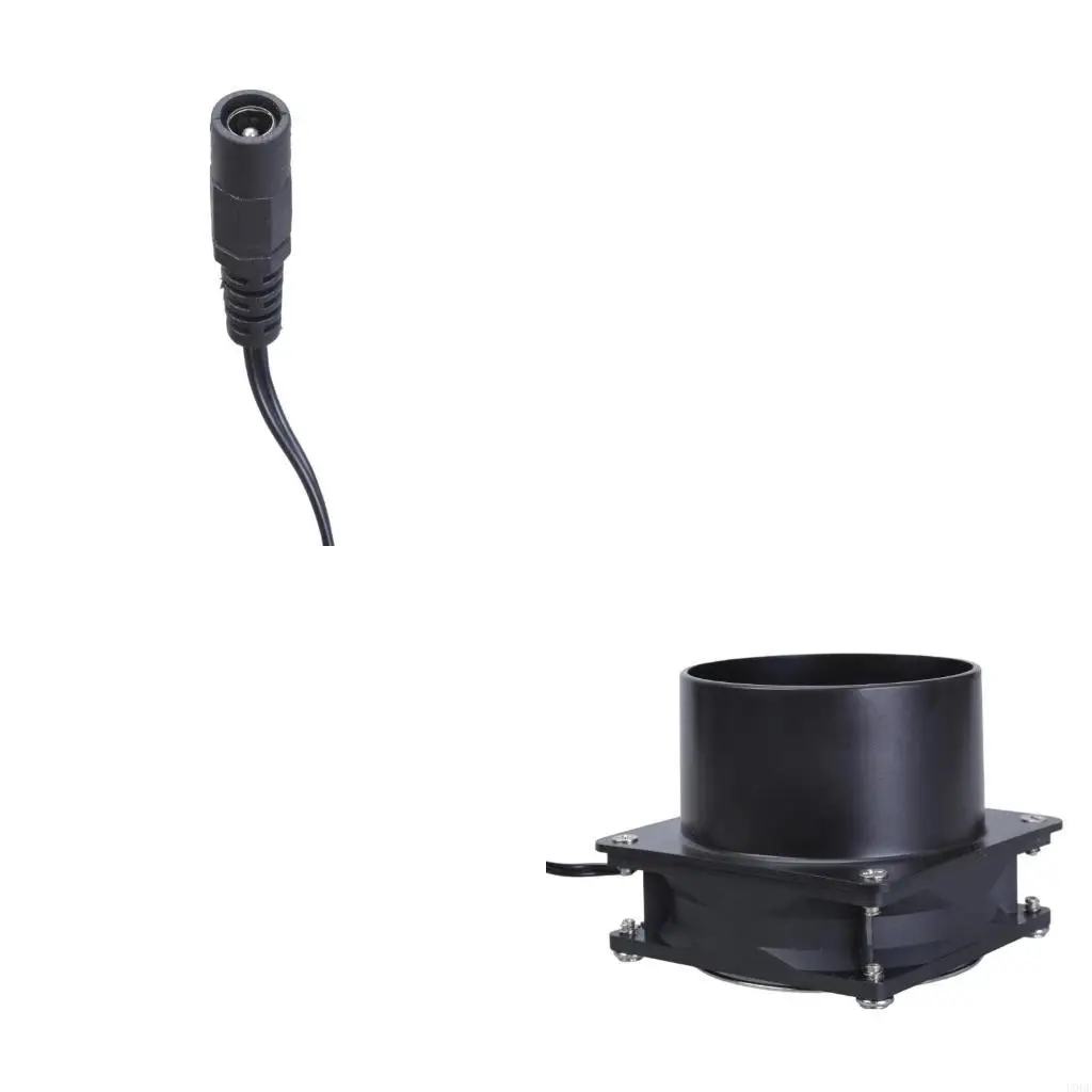 

Exhaust Fan 3800RPM 80mm 12V Air Exhaust Fume Extractor Fan Exhaust Blower