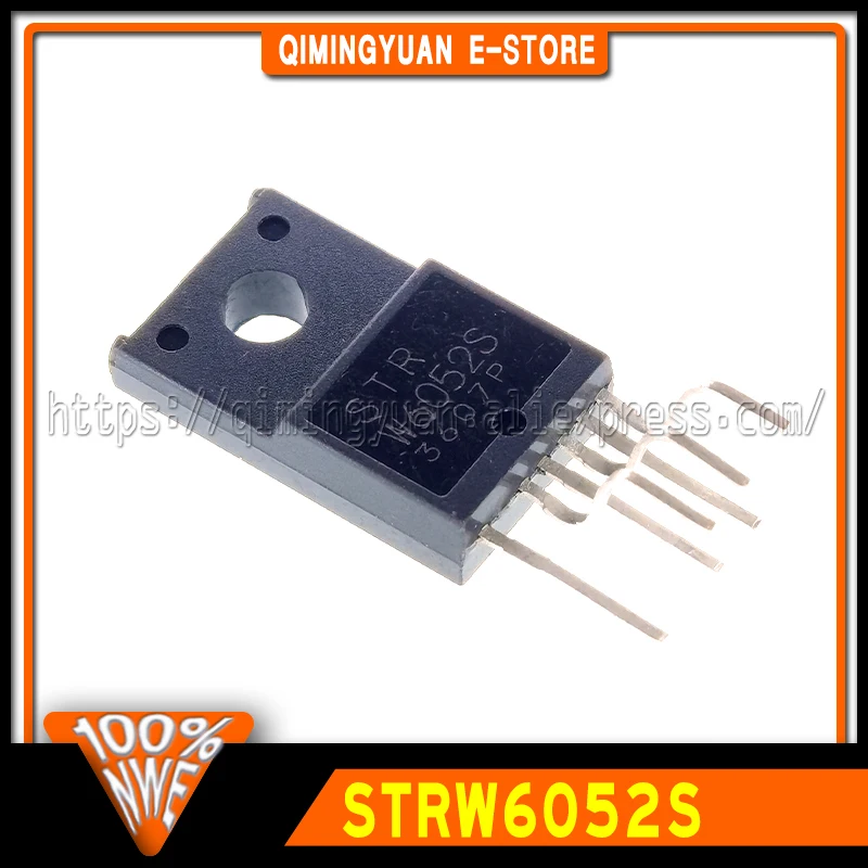 5PCS/LOT STRW6052S STR W6052S TO220F-6  In Stock