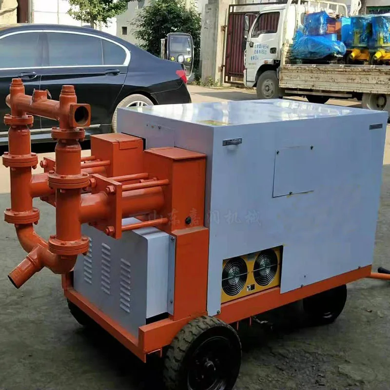 HCY In-stock hydraulic grouting pump, double-cylinder double-liquid grouting machine, cement slurry leak-stopping grouting machi