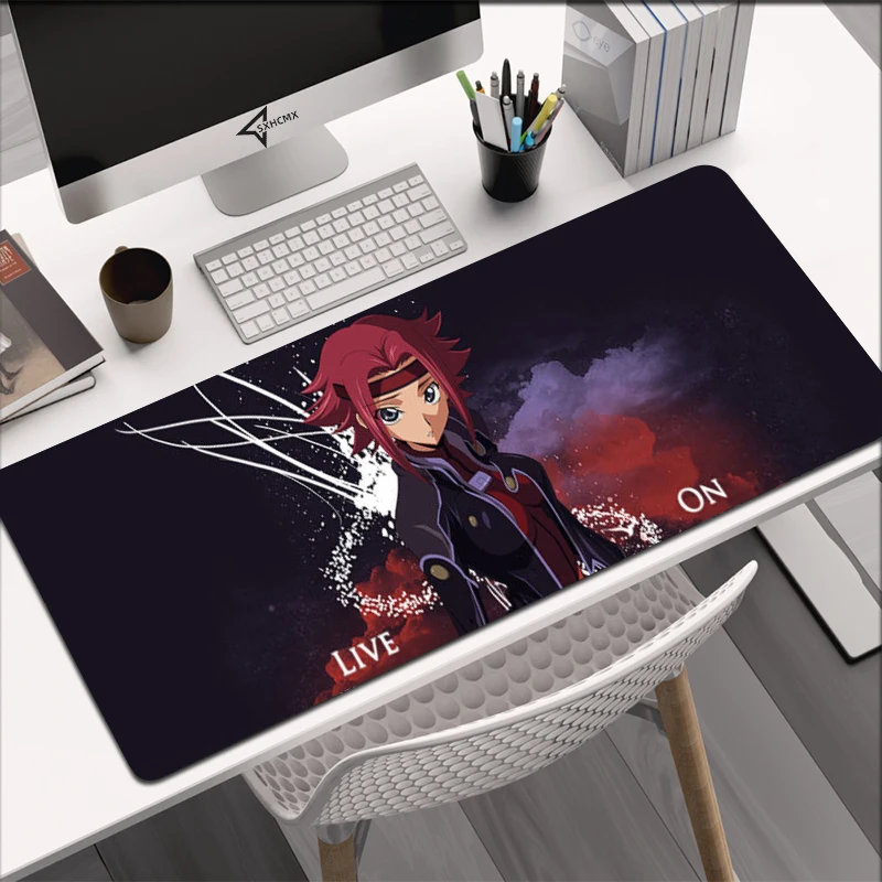 Anime Code Geass Mouse Pad Large Rubber Rugs PC Game Table Mat Laptop Desk Pad XL Non-slip Computer Keyboard Office Desktop Mats