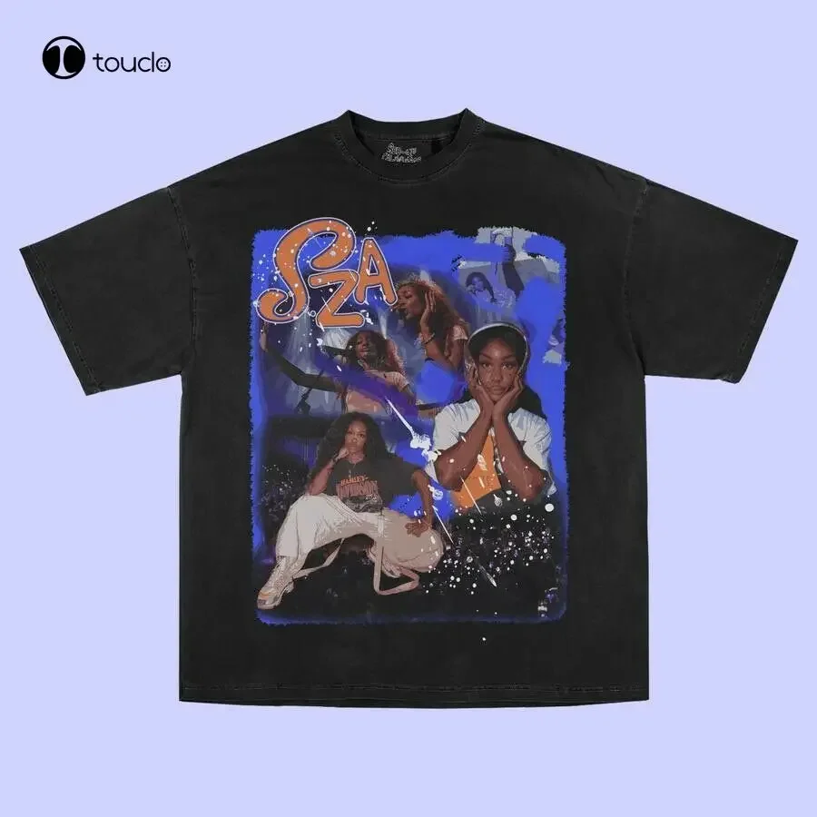 Sergio Calabasas Sza T-Shirt T Size Medium M *In Hand* Custom Aldult Teen Unisex Digital Printing Tee Shirts Women Shirts Xs-5Xl