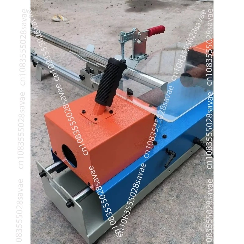 Double Knife Electric Stainless Steel Beveling Machine PVC Mouth Processor Stair Motor Arc Polishing Pipe