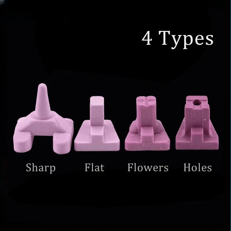 

Стоматологическая керамическая плоская бикупидная молярная колышка с одним зубом, стойка для горения, 4 типа, рамка для протезов, аксессуары для стоматологии