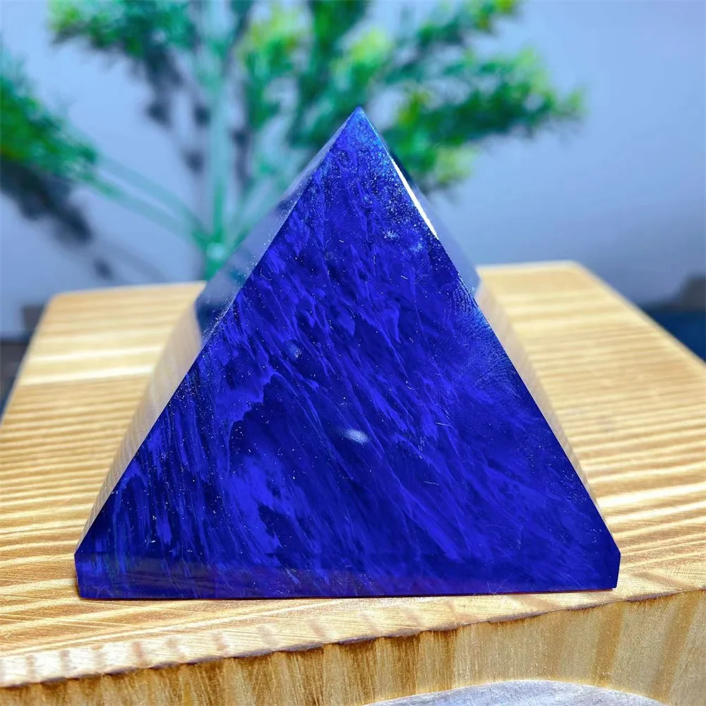 Smelted Stones Pyramid Quartz Crystal Wand Healing Hexagonal Prisms  Home Decoration Crafts Gift Cluster Specimen Section
