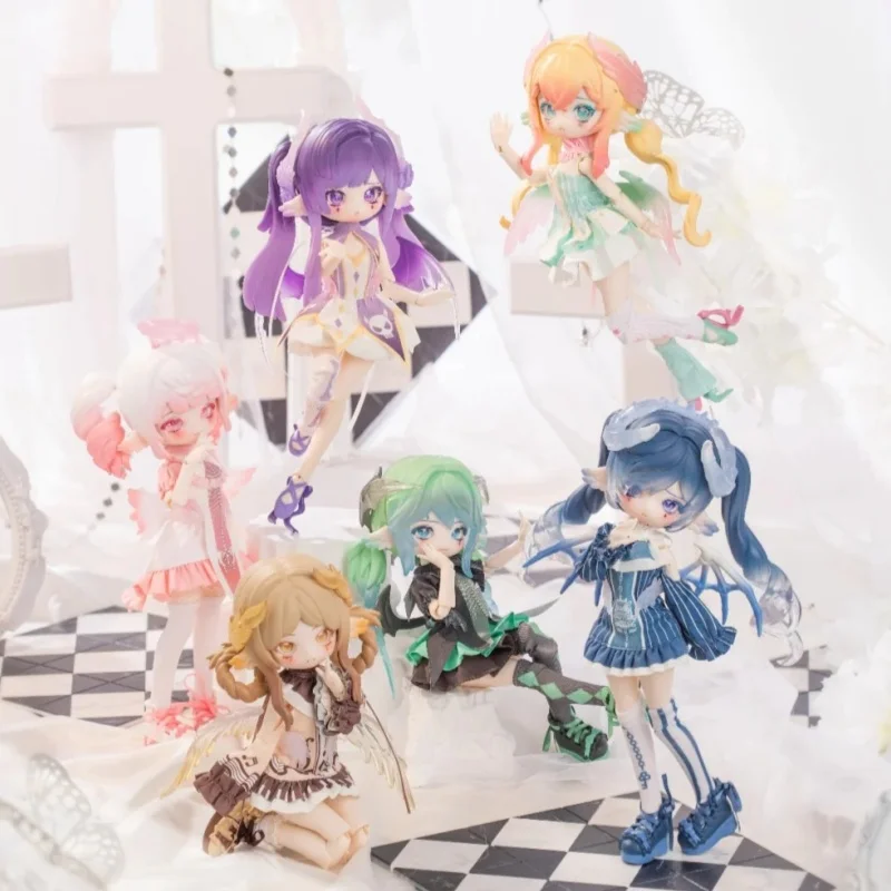 

In stock Penny'S Box 1/8 Bjd 20cm Luluya Symphonic Poems Series Blind Box Dolls Kawaii Action Anime Figure Toys Collect Gifts