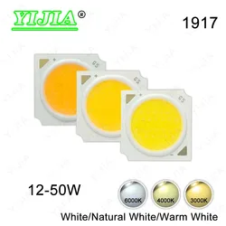 10pcs High CRI Ra95 LED COB Chips Warm Natural White 12W 15W 18W 24W 30W 36W 40W 50W 1917 COB Chip DIY LED Bulb Track Light