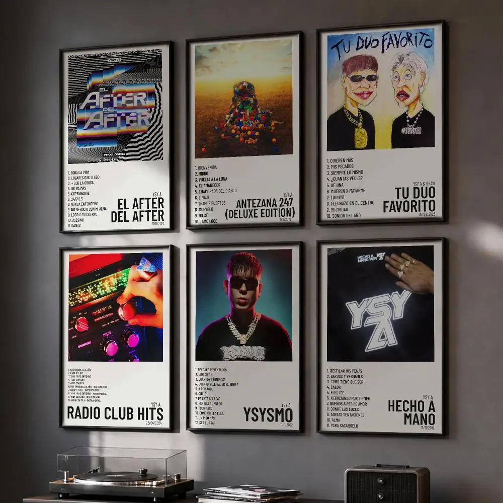 Y-Ysy A Music Album Poster HD Home Wall Stickers House Hallway Living Room Bedroom Bar Office Decor Art Prints