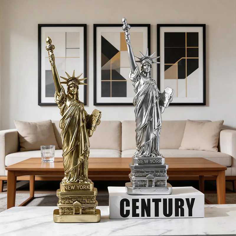 Lady Liberty 15in Statue Of Liberty Sculpture