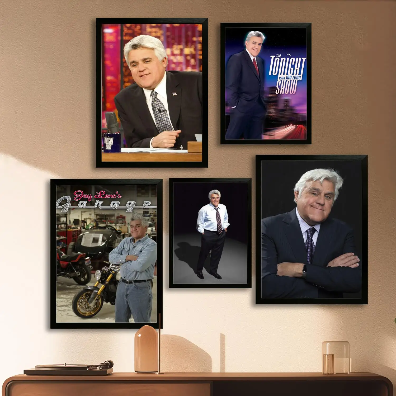 Плакат на холсте Jay Leno и настенное искусство, печать с изображением, современный семейный декор для спальни, декоративная живопись