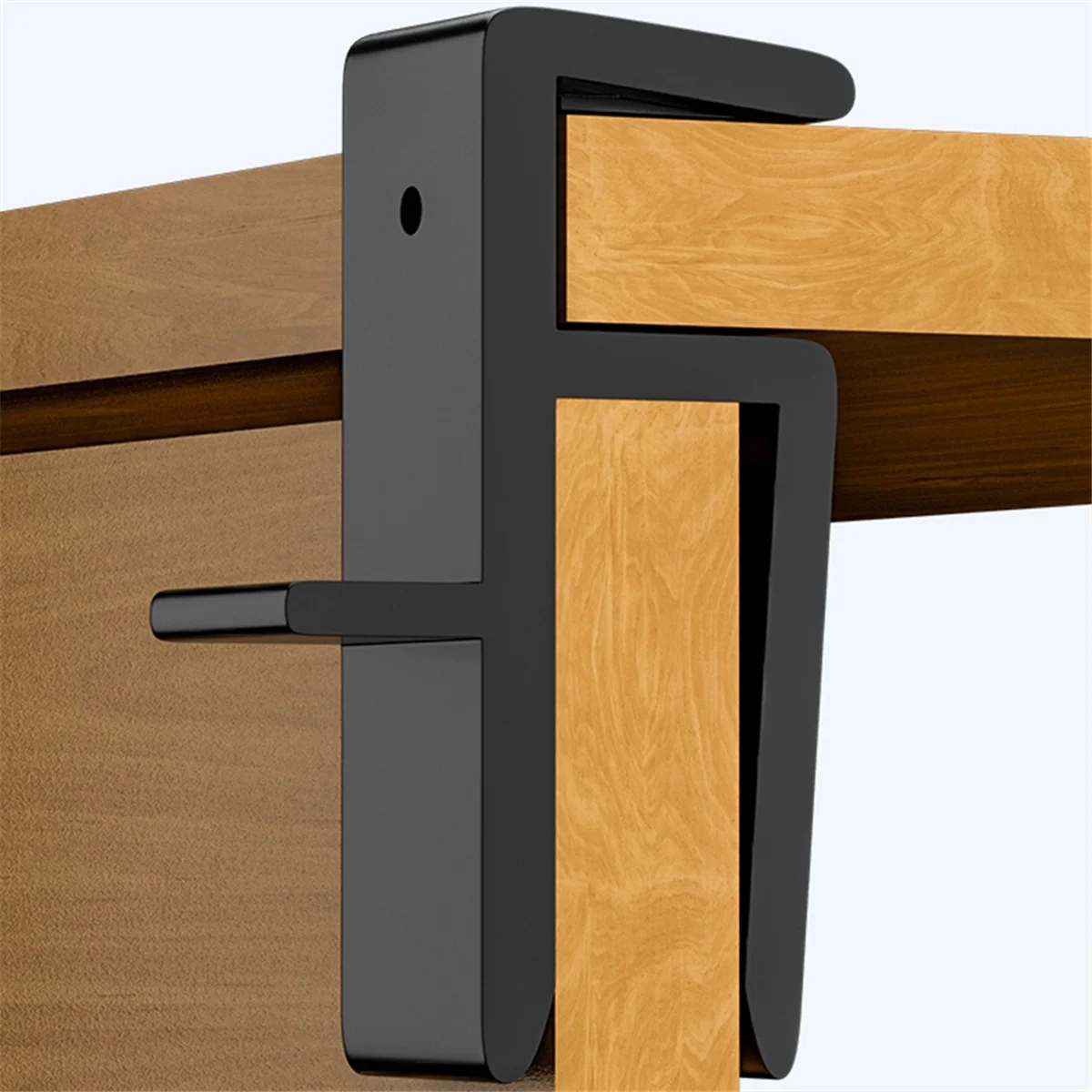 AA84 15-20Mm Klip Papan Penutup Lemari Pakaian Klip Perbaikan Penutup Kayu Penutup Pertukangan Penjepit Tetap Perlengkapan Penanda Kayu