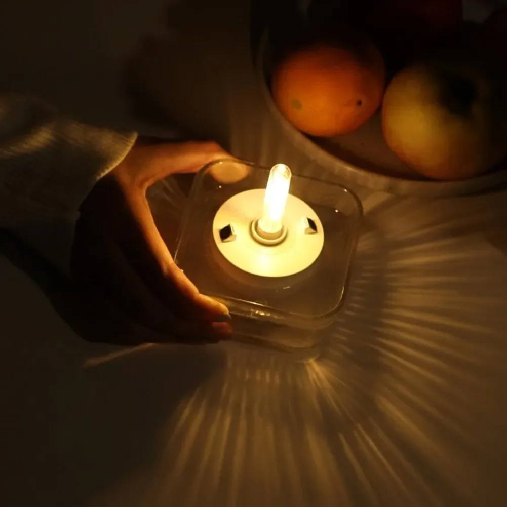 Lampe à eau salée compacte, illustration