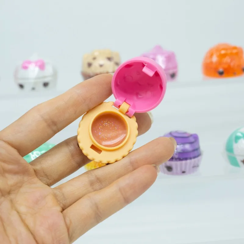 Num Noms Figuras de Coelhinho Animal Pomada de Maquiagem Lipgloss Selo Odore Snackables Modelo Coleção de Brinquedos Crianças Presentes de Aniversário